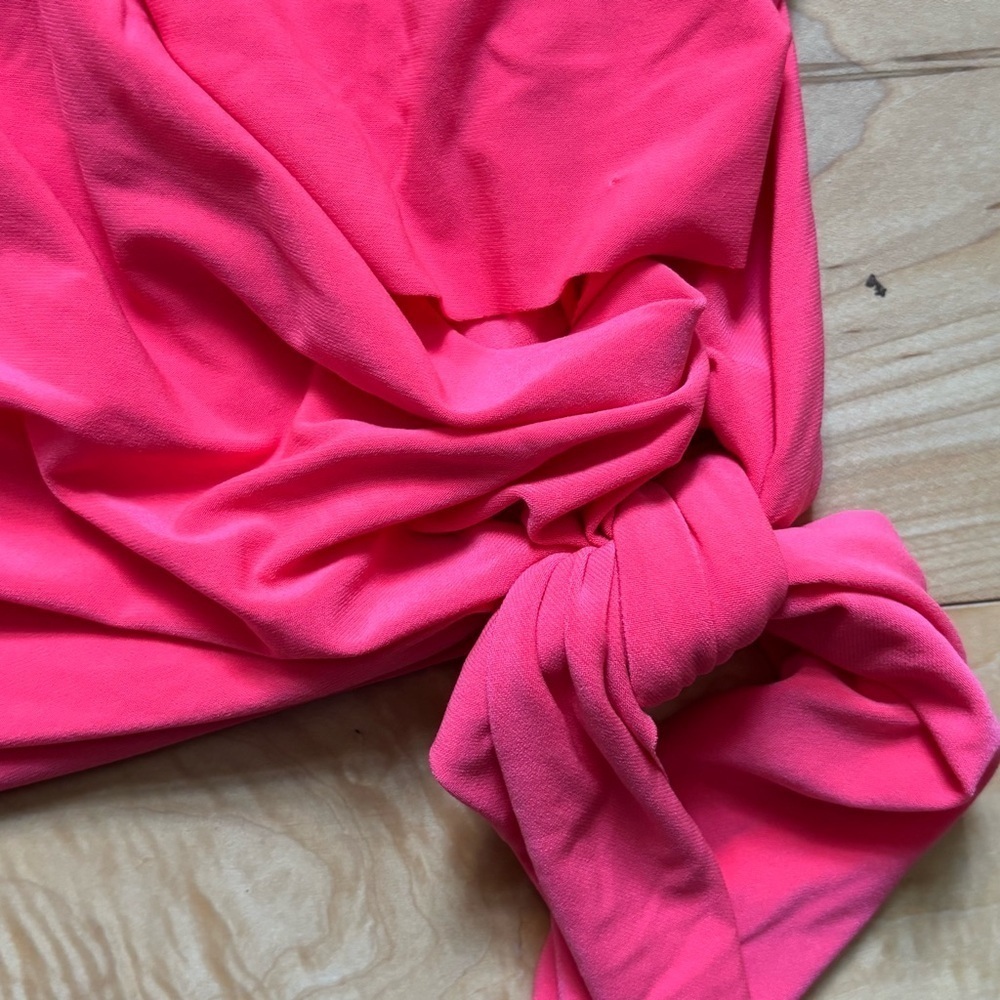 Magicsuit Solid Alex Tankini Top Sunset Orange Pink Womens Size 24W New With Tag - Picture 4 of 8